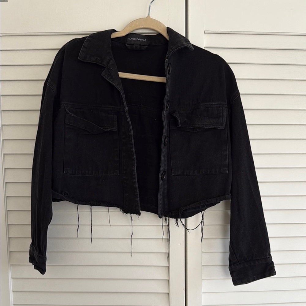 Black Denim Jacket